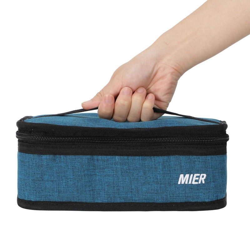 MIER Portable Thermal Insulated Cooler Bag Mini Lunch Bag for Kids  Ocean Depths - Image 3